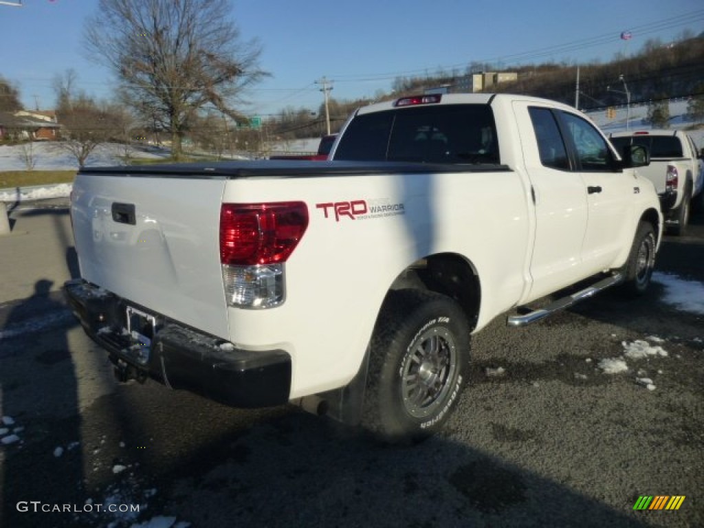 2010 Tundra TRD Rock Warrior Double Cab 4x4 - Super White / Black photo #6