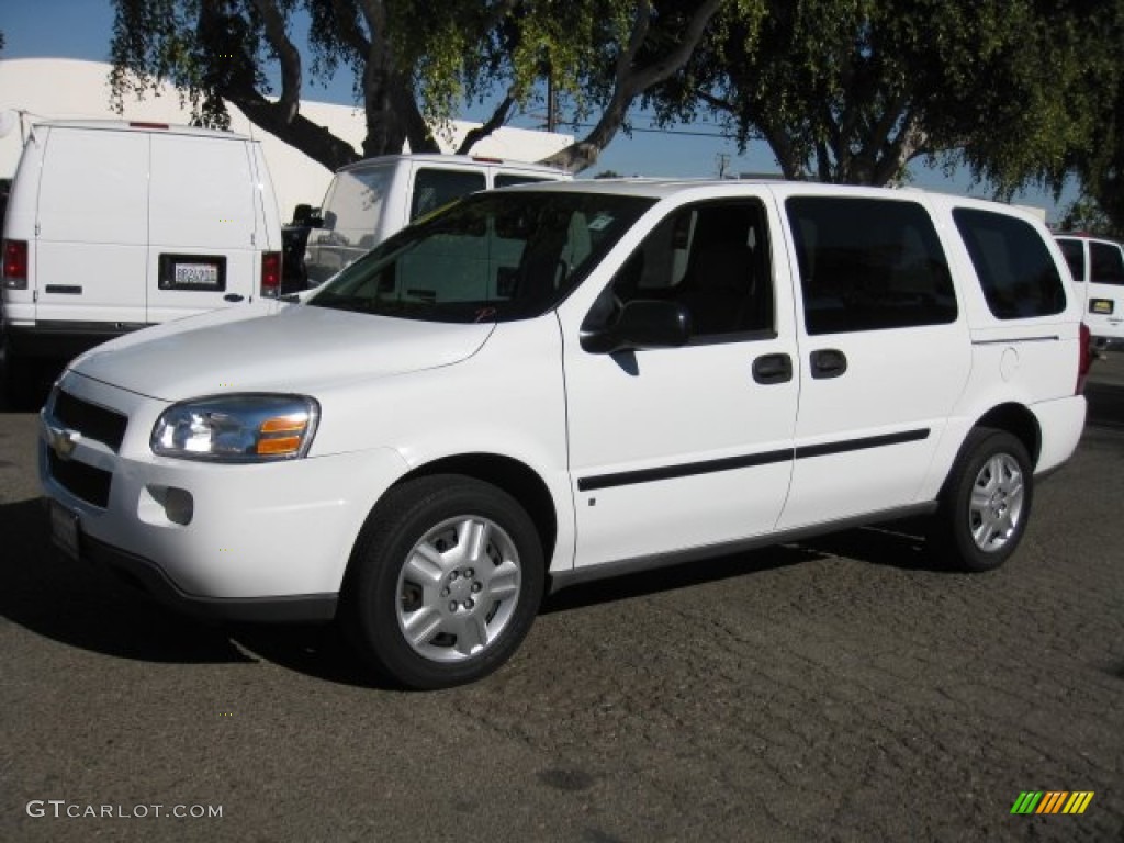 Summit White 2008 Chevrolet Uplander Cargo Exterior Photo #75437661