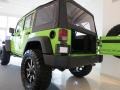 2013 Gecko Green Pearl Jeep Wrangler Unlimited Sport S 4x4  photo #9