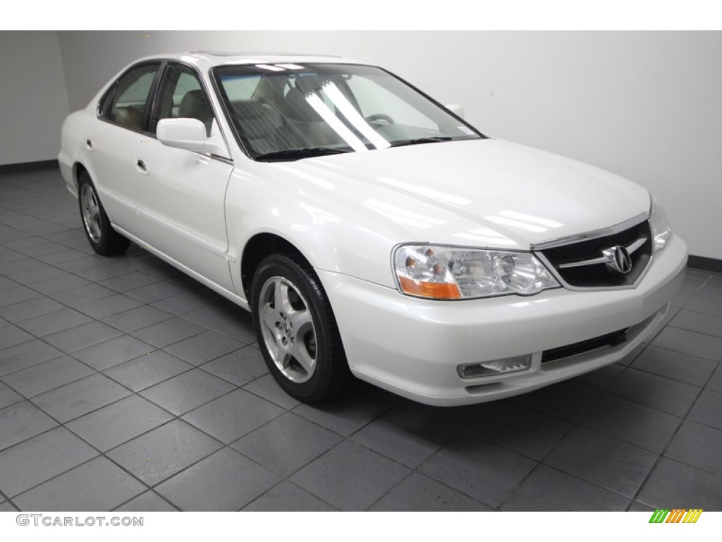 2002 TL 3.2 - White Diamond Pearl / Parchment photo #8