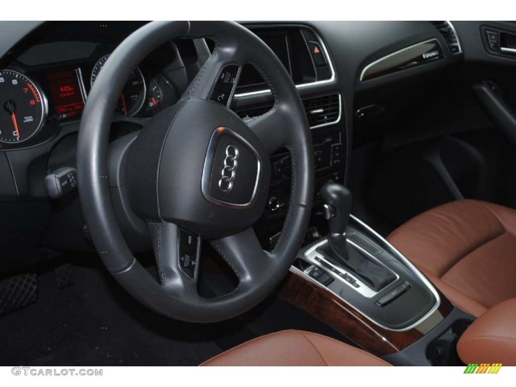 2011 Q5 2.0T quattro - Ibis White / Cinnamon Brown photo #13