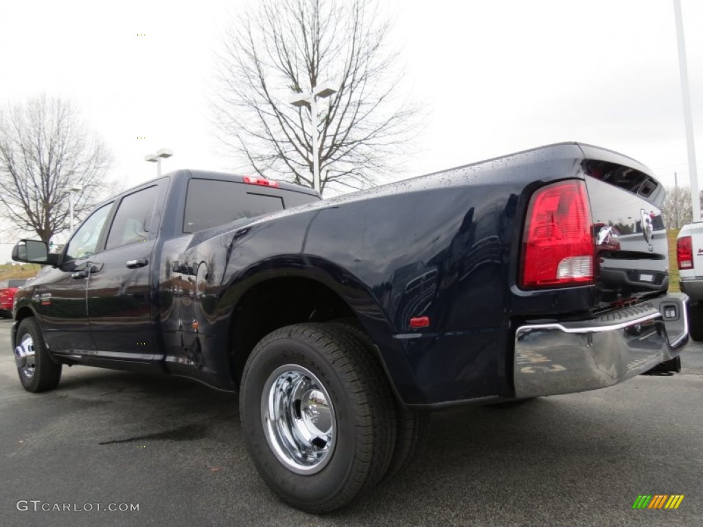2012 Ram 3500 HD Big Horn Crew Cab Dually - True Blue Pearl / Dark Slate/Medium Graystone photo #2