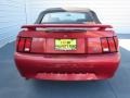 2002 Laser Red Metallic Ford Mustang V6 Convertible  photo #4