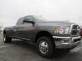 Mineral Gray Pearl 2012 Dodge Ram 3500 HD Big Horn Crew Cab 4x4 Dually Exterior
