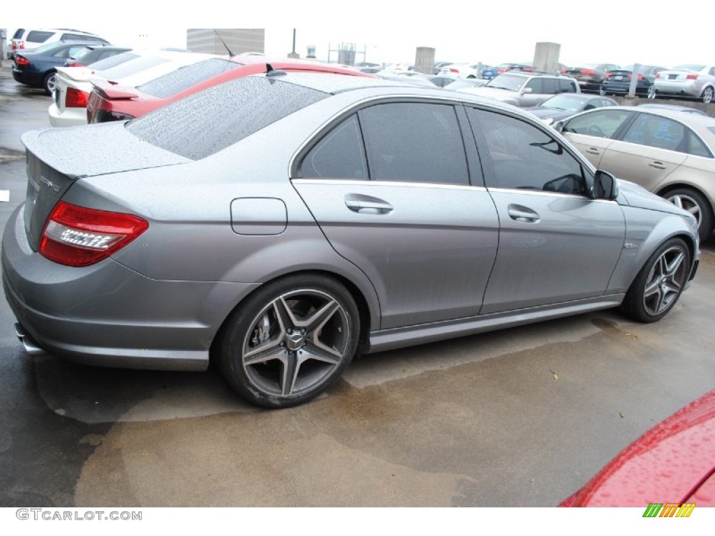 Palladium Silver Metallic 2009 Mercedes-Benz C 63 AMG Exterior Photo #75439770