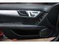2009 Mercedes-Benz C Black AMG Premium Leather Interior Door Panel Photo