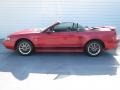 2002 Laser Red Metallic Ford Mustang V6 Convertible  photo #38