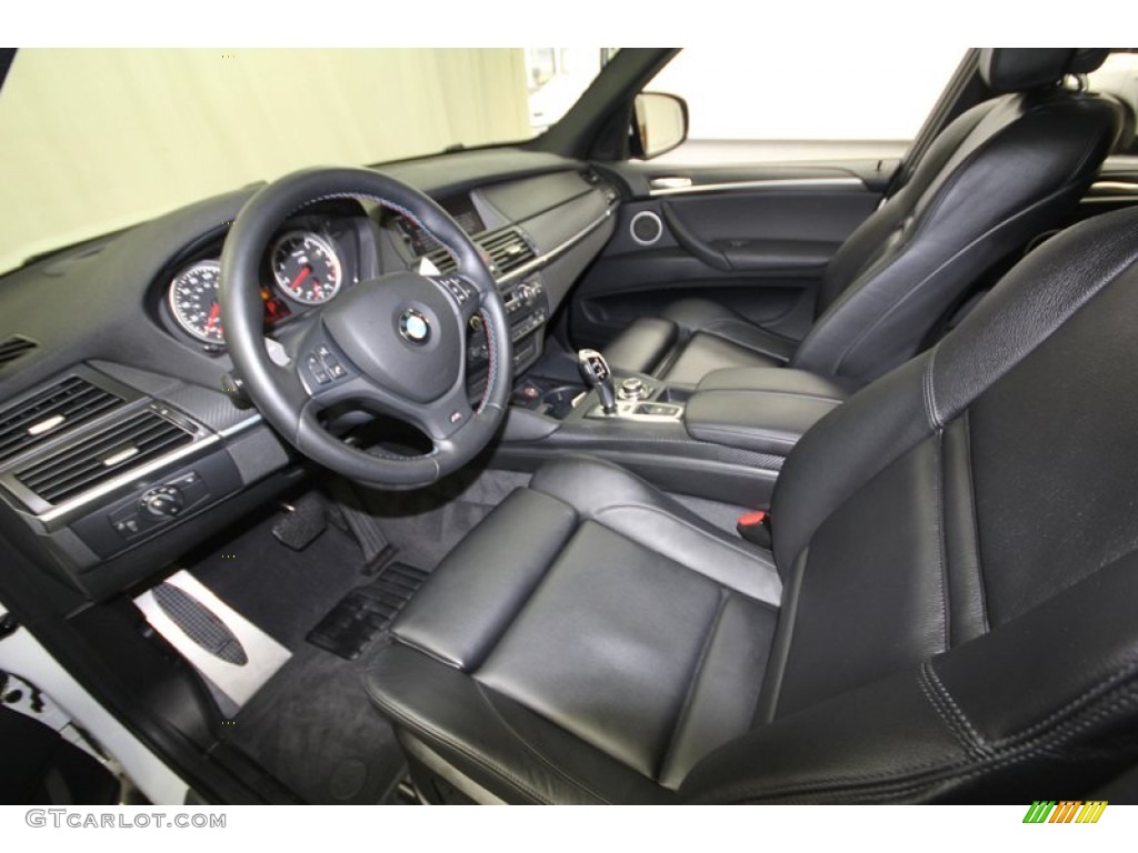 Black Interior 2012 BMW X5 M Standard X5 M Model Photo #75440115