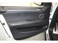 2012 BMW X5 M Black Interior Door Panel Photo