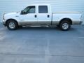 2001 Oxford White Ford F250 Super Duty Lariat Super Crew  photo #5