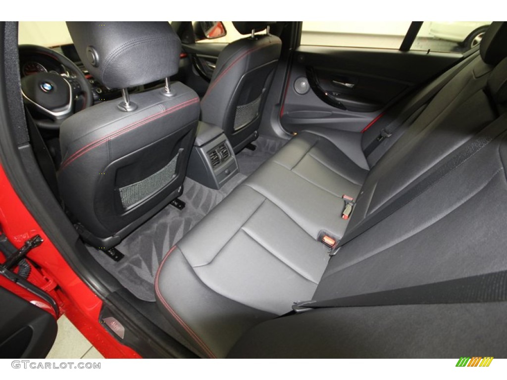 2012 3 Series 335i Sedan - Melbourne Red Metallic / Black photo #28
