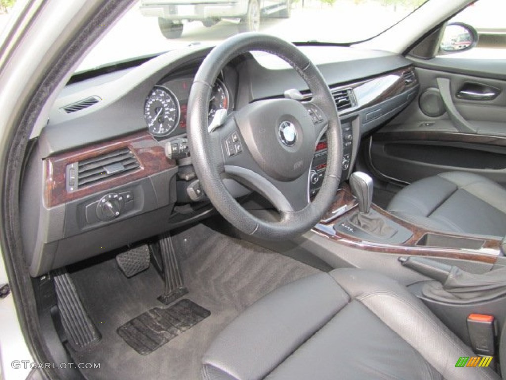 2008 3 Series 335i Sedan - Titanium Silver Metallic / Black photo #12