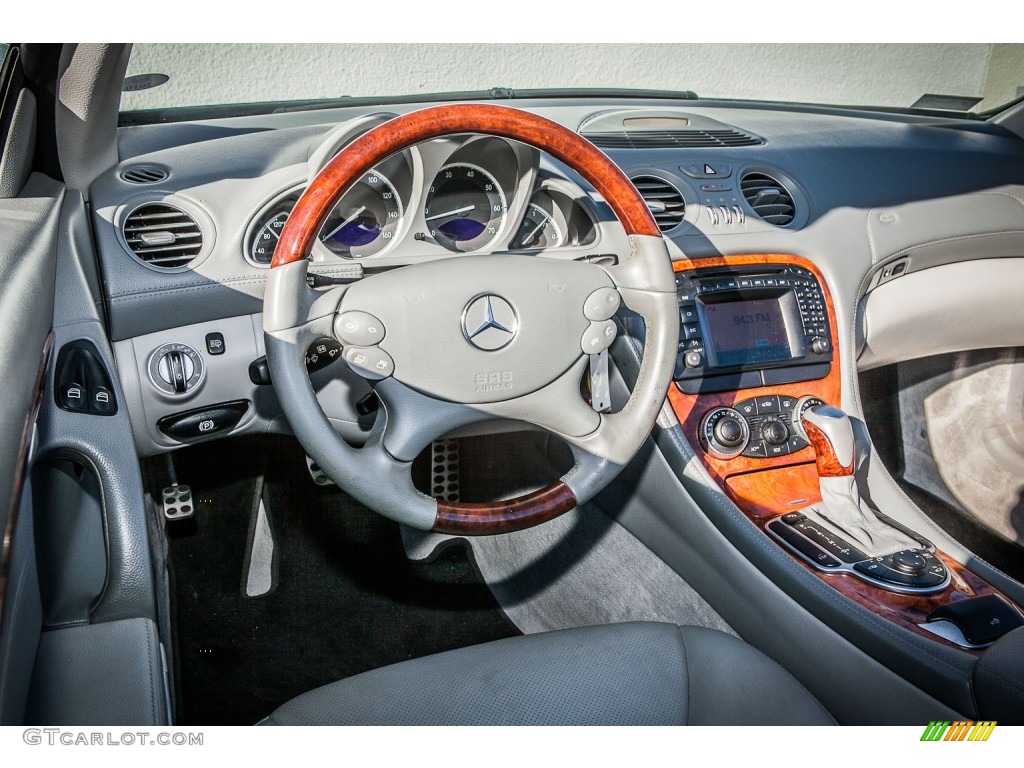 Ash Interior 2003 Mercedes-Benz SL 500 Roadster Photo #75442656