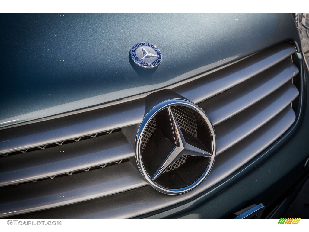 2003 SL 500 Roadster - Aegean Blue Metallic / Ash photo #27