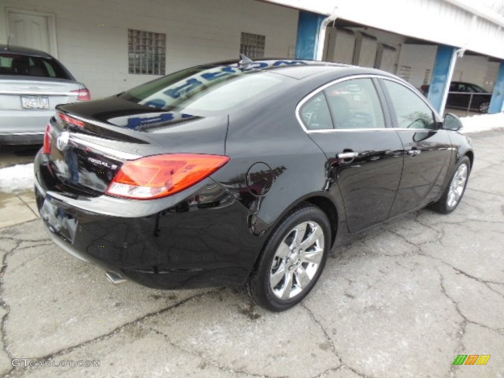 Black Onyx 2012 Buick Regal Turbo Exterior Photo #75443690