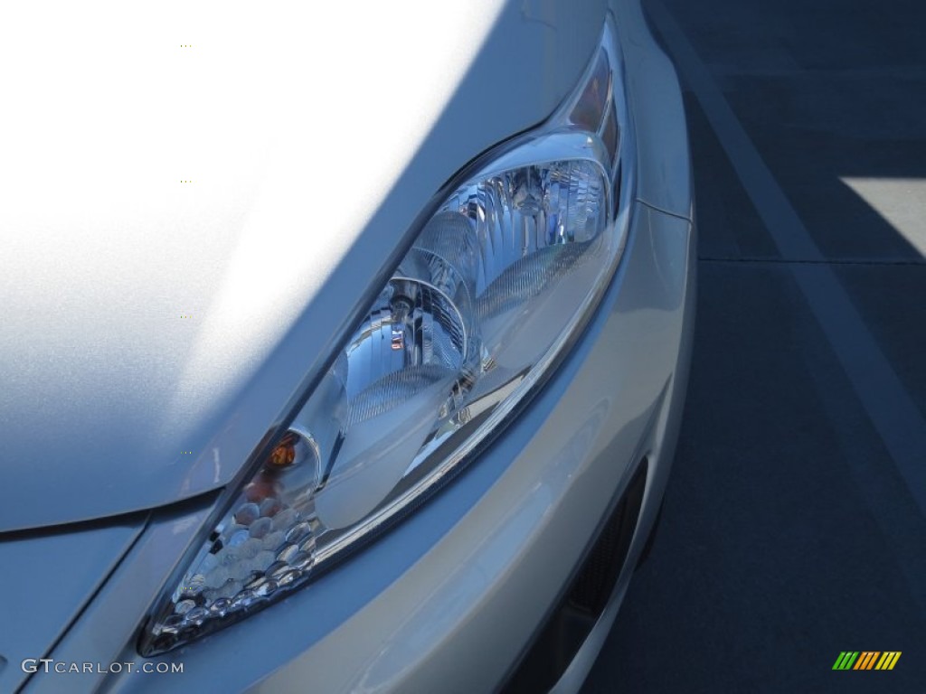 2013 Fiesta S Hatchback - Ingot Silver / Charcoal Black/Light Stone photo #8