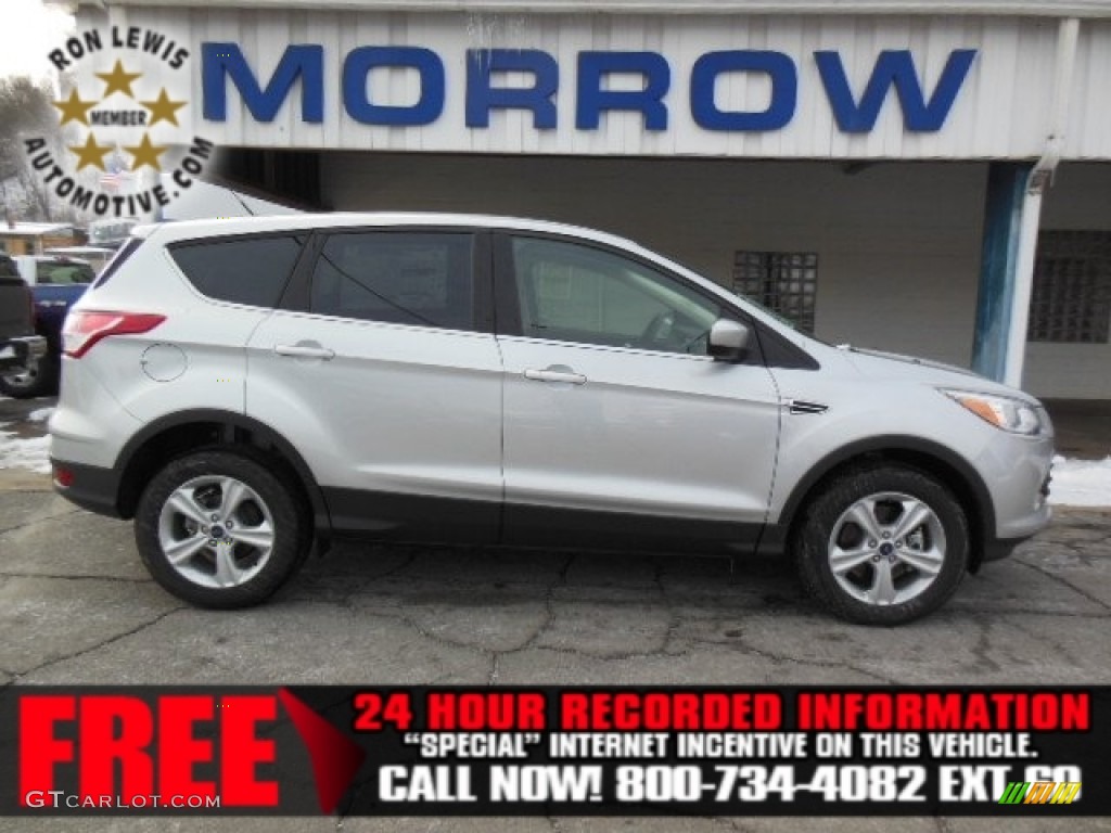 2013 Escape SE 1.6L EcoBoost 4WD - Ingot Silver Metallic / Charcoal Black photo #1