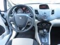 Charcoal Black/Light Stone Dashboard Photo for 2013 Ford Fiesta #75444186