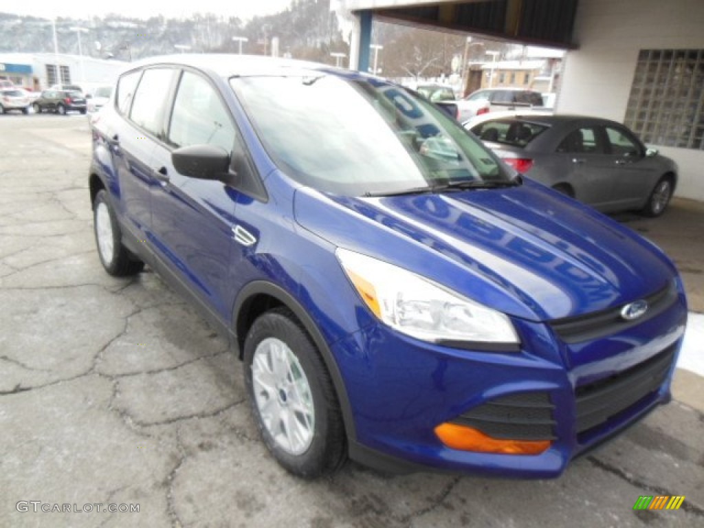 2013 Escape S - Deep Impact Blue Metallic / Charcoal Black photo #2