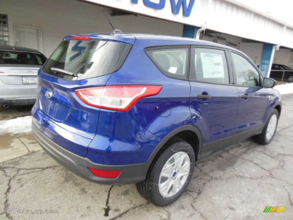 2013 Escape S - Deep Impact Blue Metallic / Charcoal Black photo #8