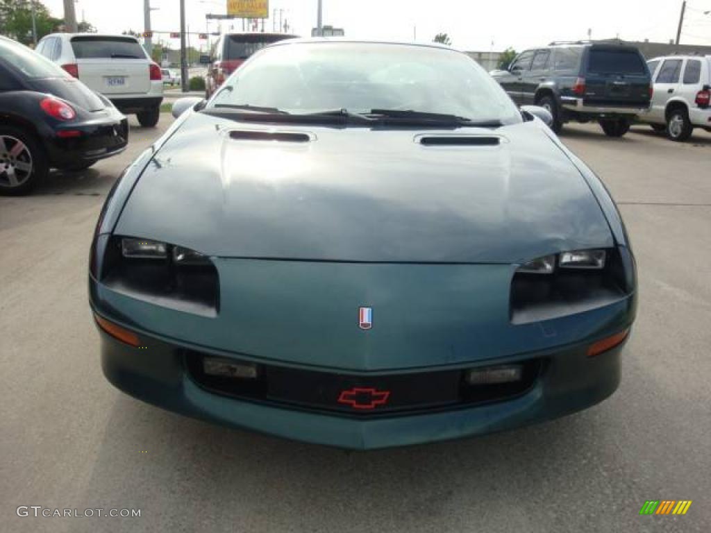 1997 Camaro Z28 Coupe - Bright Green Metallic / Medium Grey photo #2