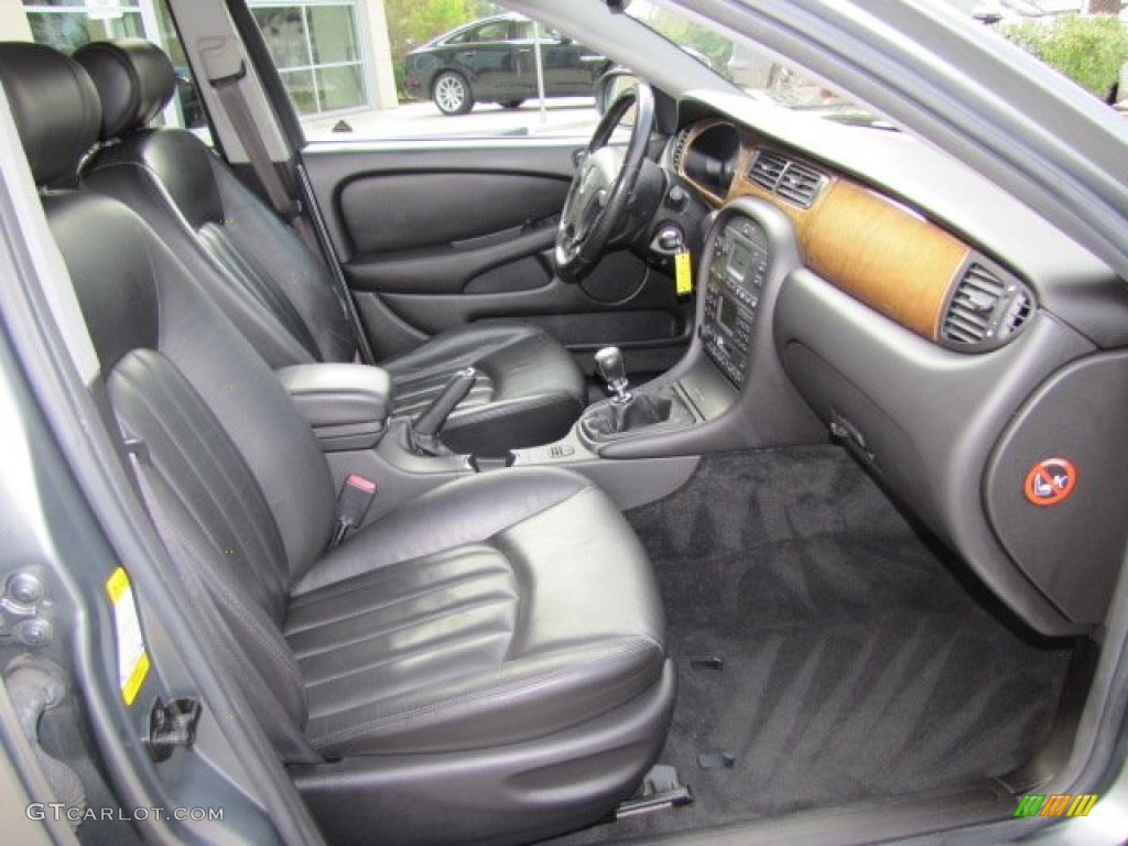 Charcoal Interior 2003 Jaguar X-Type 2.5 Photo #75445629