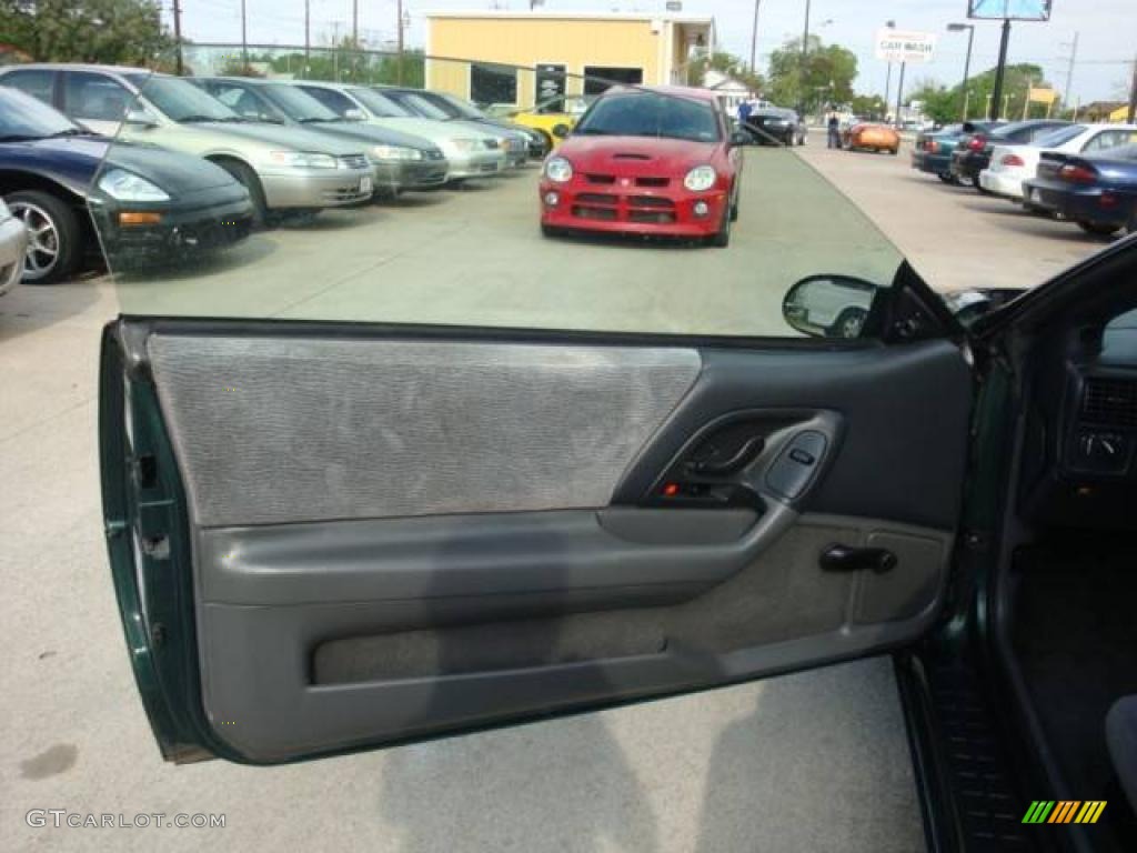 1997 Camaro Z28 Coupe - Bright Green Metallic / Medium Grey photo #20
