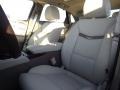2013 Cadillac XTS Very Light Platinum/Dark Urban/Cocoa Opus Full Leather Interior Front Seat Photo