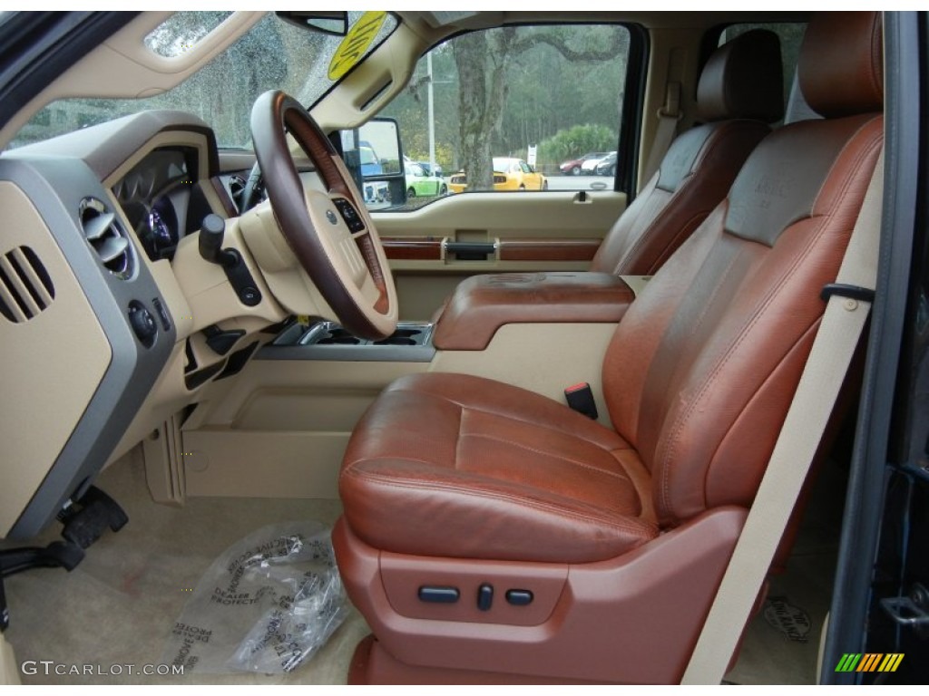 2011 Ford F250 Super Duty XLT Crew Cab 4x4 Front Seat Photo #75446553
