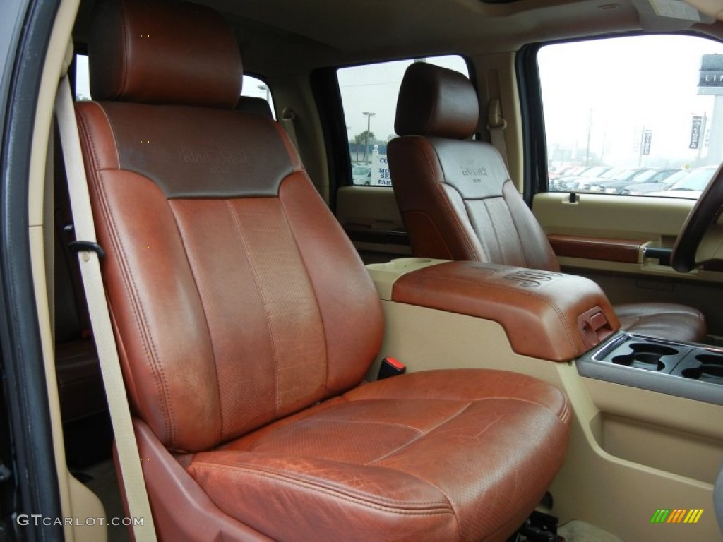 2011 Ford F250 Super Duty XLT Crew Cab 4x4 Front Seat Photo #75446646