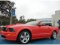 2008 Torch Red Ford Mustang GT Premium Convertible  photo #9
