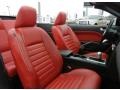 2008 Torch Red Ford Mustang GT Premium Convertible  photo #21