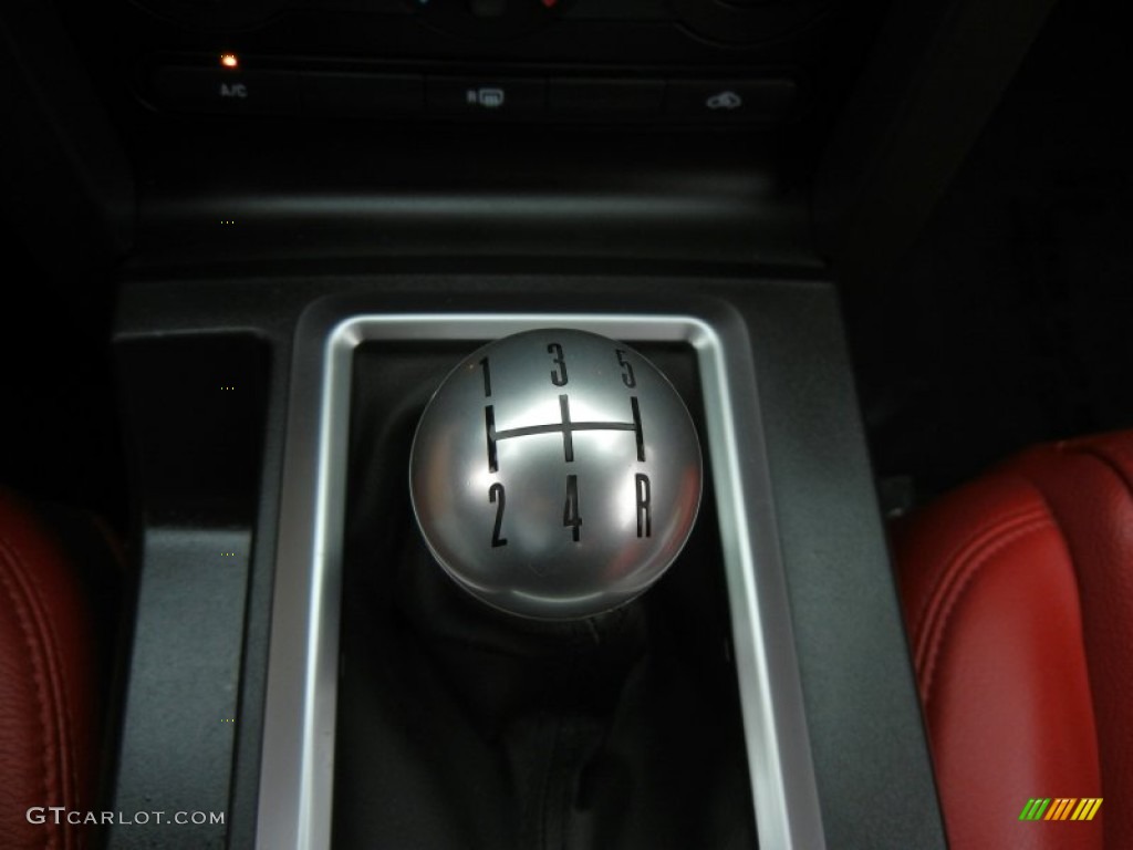 2008 Ford Mustang GT Premium Convertible Transmission Photos