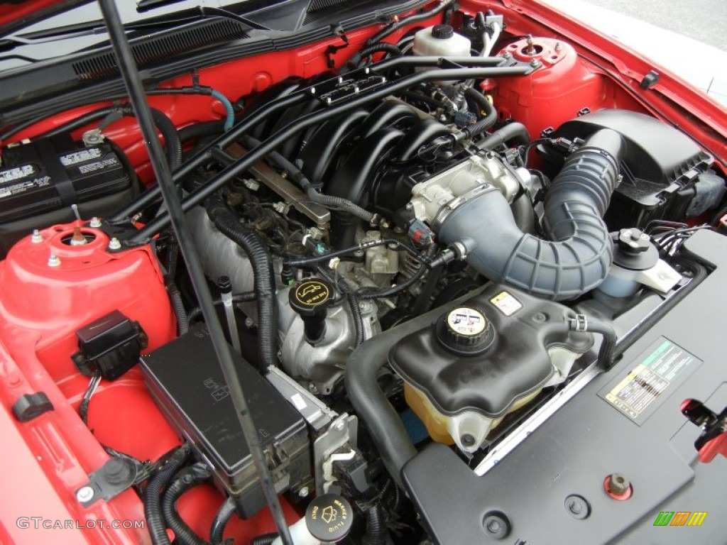 2008 Ford Mustang GT Premium Convertible 4.6 Liter SOHC 24-Valve VVT V8 Engine Photo #75447398