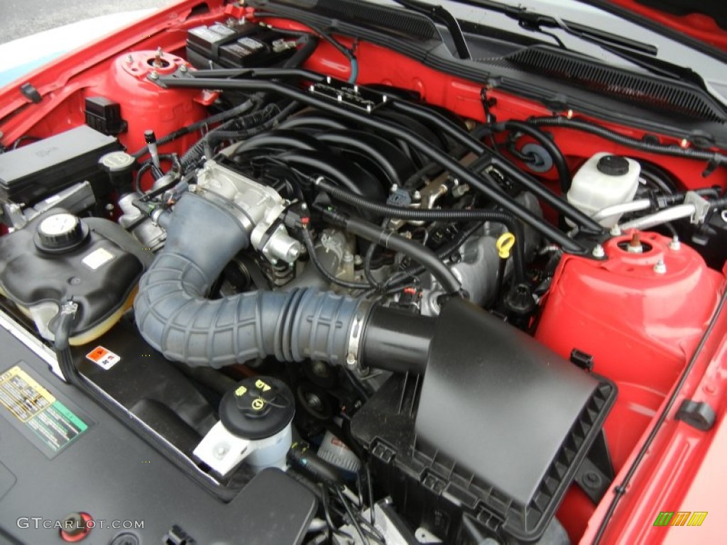 2008 Ford Mustang GT Premium Convertible 4.6 Liter SOHC 24-Valve VVT V8 Engine Photo #75447420