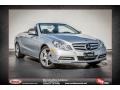 2013 Iridium Silver Metallic Mercedes-Benz E 350 Cabriolet  photo #1