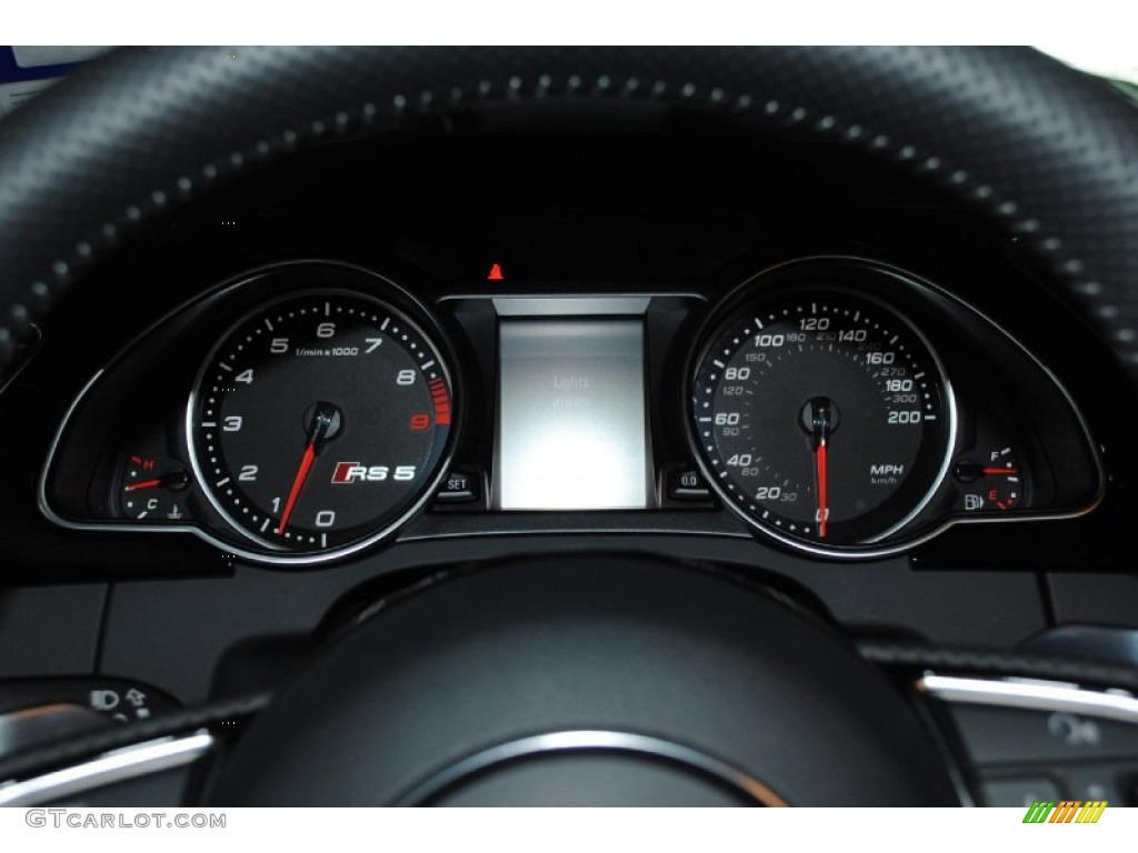 2013 Audi RS 5 4.2 FSI quattro Coupe Gauges Photo #75448404