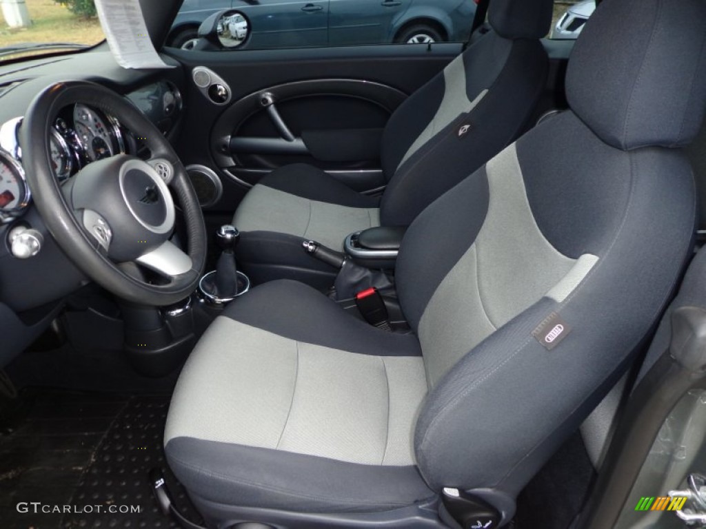 2005 Cooper S Convertible - Dark Silver Metallic / Space Grey/Panther Black photo #4