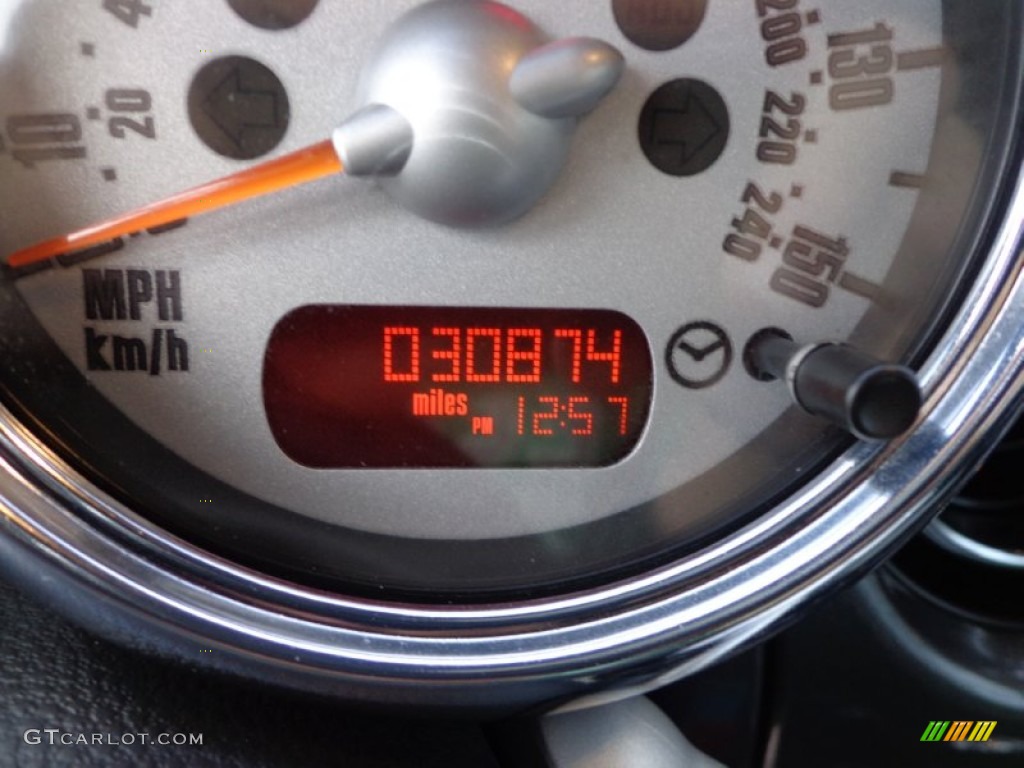2005 Cooper S Convertible - Dark Silver Metallic / Space Grey/Panther Black photo #16