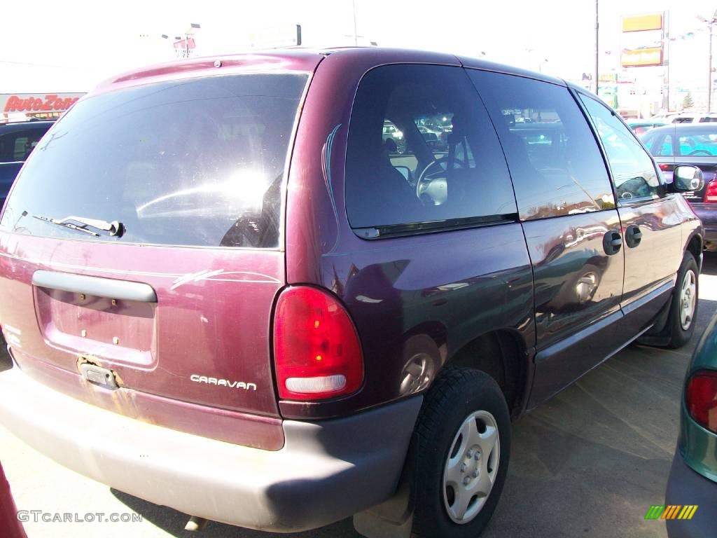 2000 Caravan  - Deep Cranberry Pearl / Mist Grey photo #4