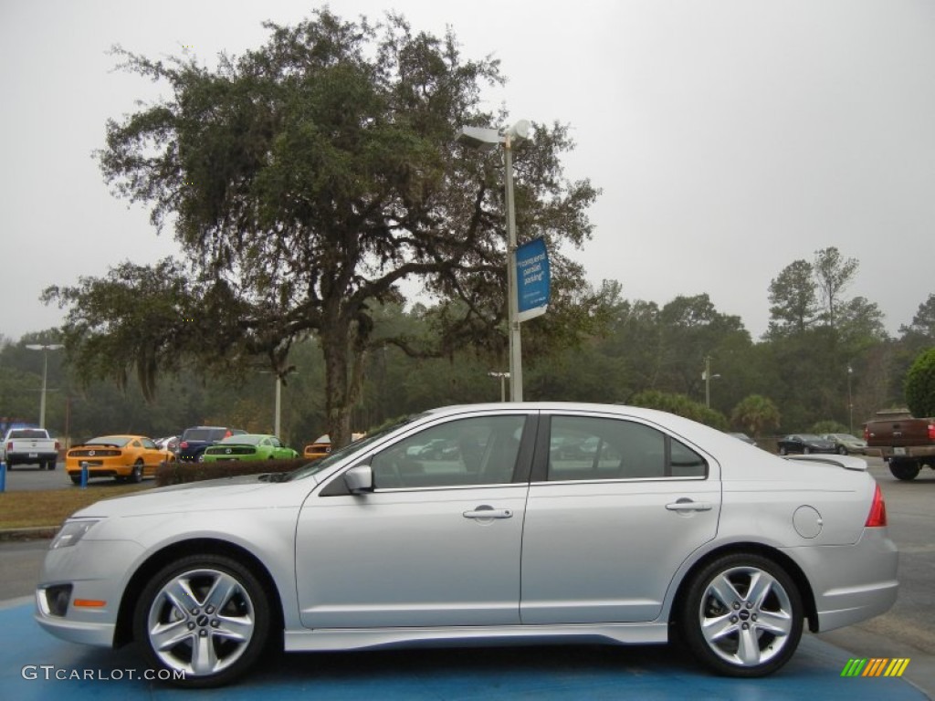 2010 Fusion Sport - Brilliant Silver Metallic / Charcoal Black photo #2