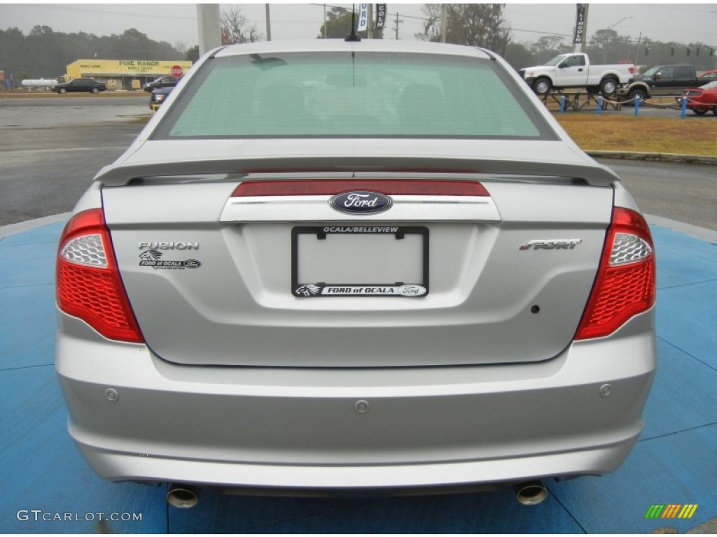 2010 Fusion Sport - Brilliant Silver Metallic / Charcoal Black photo #4