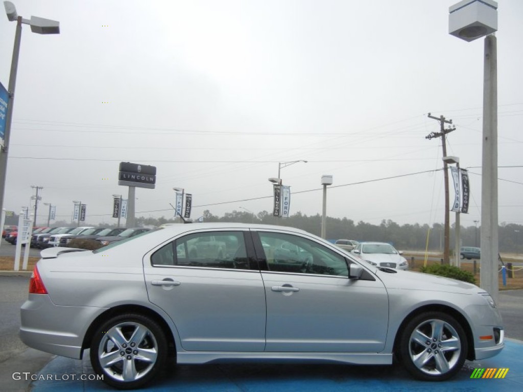 2010 Fusion Sport - Brilliant Silver Metallic / Charcoal Black photo #6