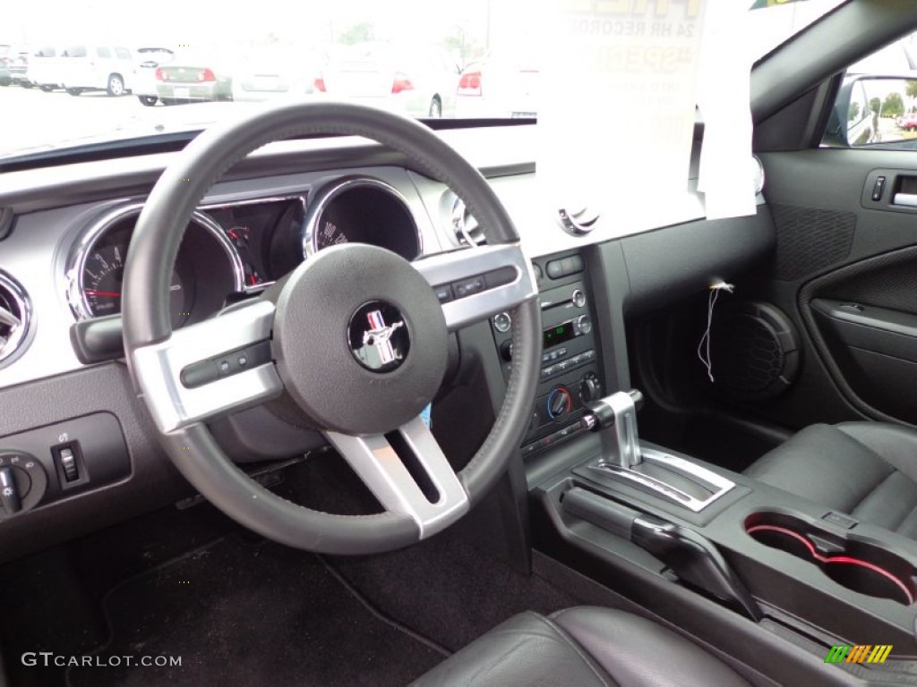 2009 Mustang GT Premium Coupe - Alloy Metallic / Dark Charcoal photo #6
