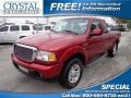 Redfire Metallic 2007 Ford Ranger Sport SuperCab