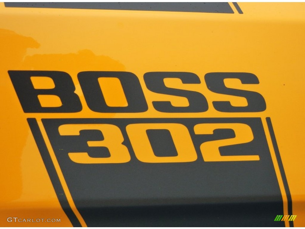 2013 Mustang Boss 302 - School Bus Yellow / Charcoal Black/Recaro Sport Seats photo #4