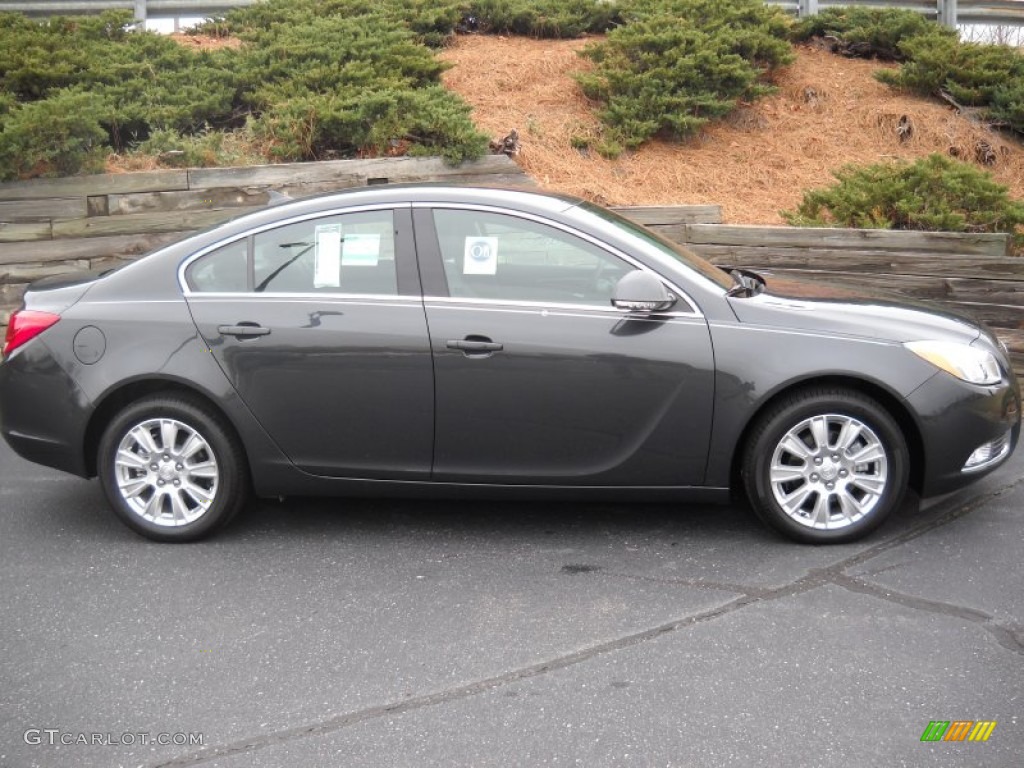 Smoky Gray Metallic 2012 Buick Regal Standard Regal Model Exterior Photo #75449676