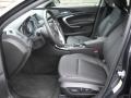 2012 Buick Regal Ebony Interior Front Seat Photo