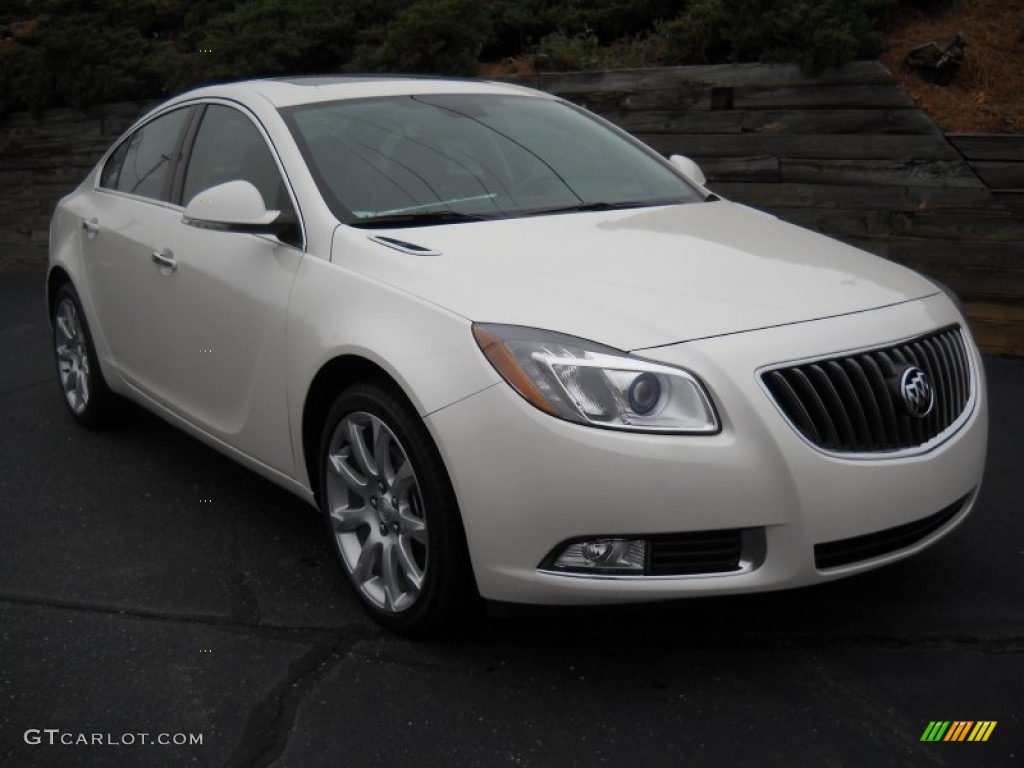 White Diamond Tricoat 2013 Buick Regal Turbo Exterior Photo #75449943