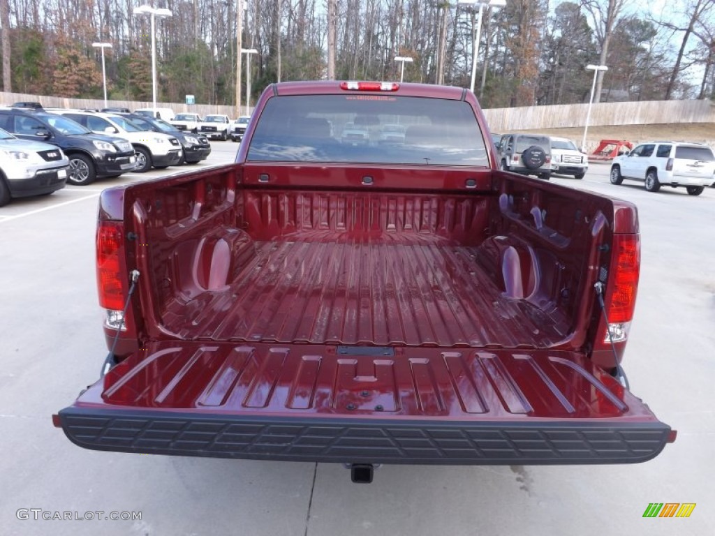 2013 Sierra 1500 SLE Crew Cab - Sonoma Red Metallic / Very Dark Cashmere/Light Cashmere photo #19